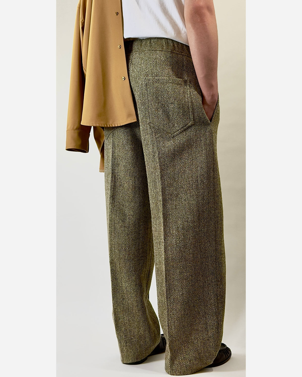 Cactus Heath Harris Tweed Trousers
