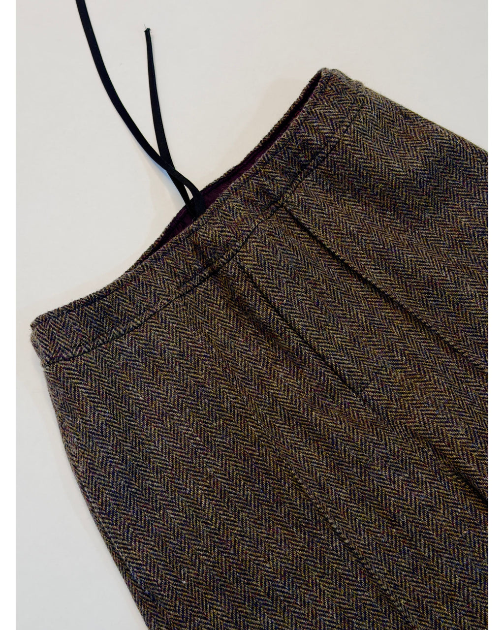 Basalt Rum Harris Tweed Trousers